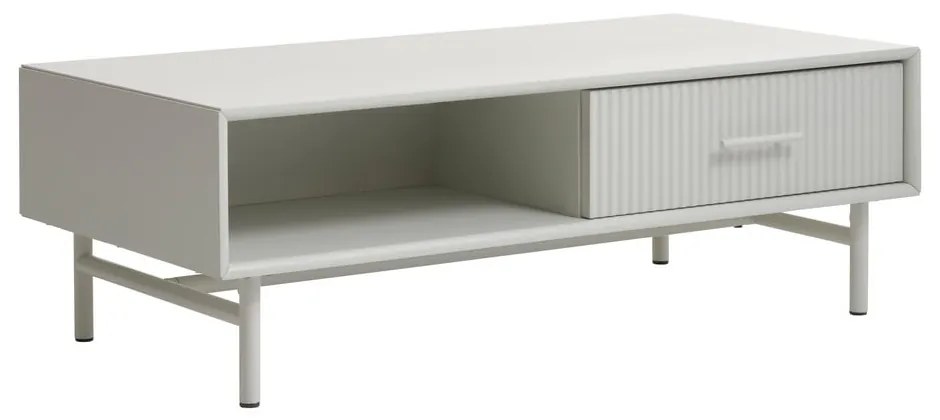 Svetlosivý konferenčný stolík 60x120 cm Palma – Unique Furniture