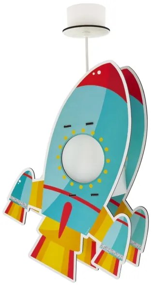 Dalber 63357 - Detský luster ROCKET 1xE27/15W/230V