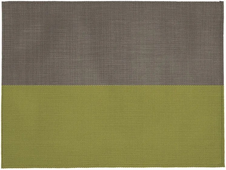 Béžovo-zelené prestieranie Tiseco Home Studio Stripe, 33 x 45 cm