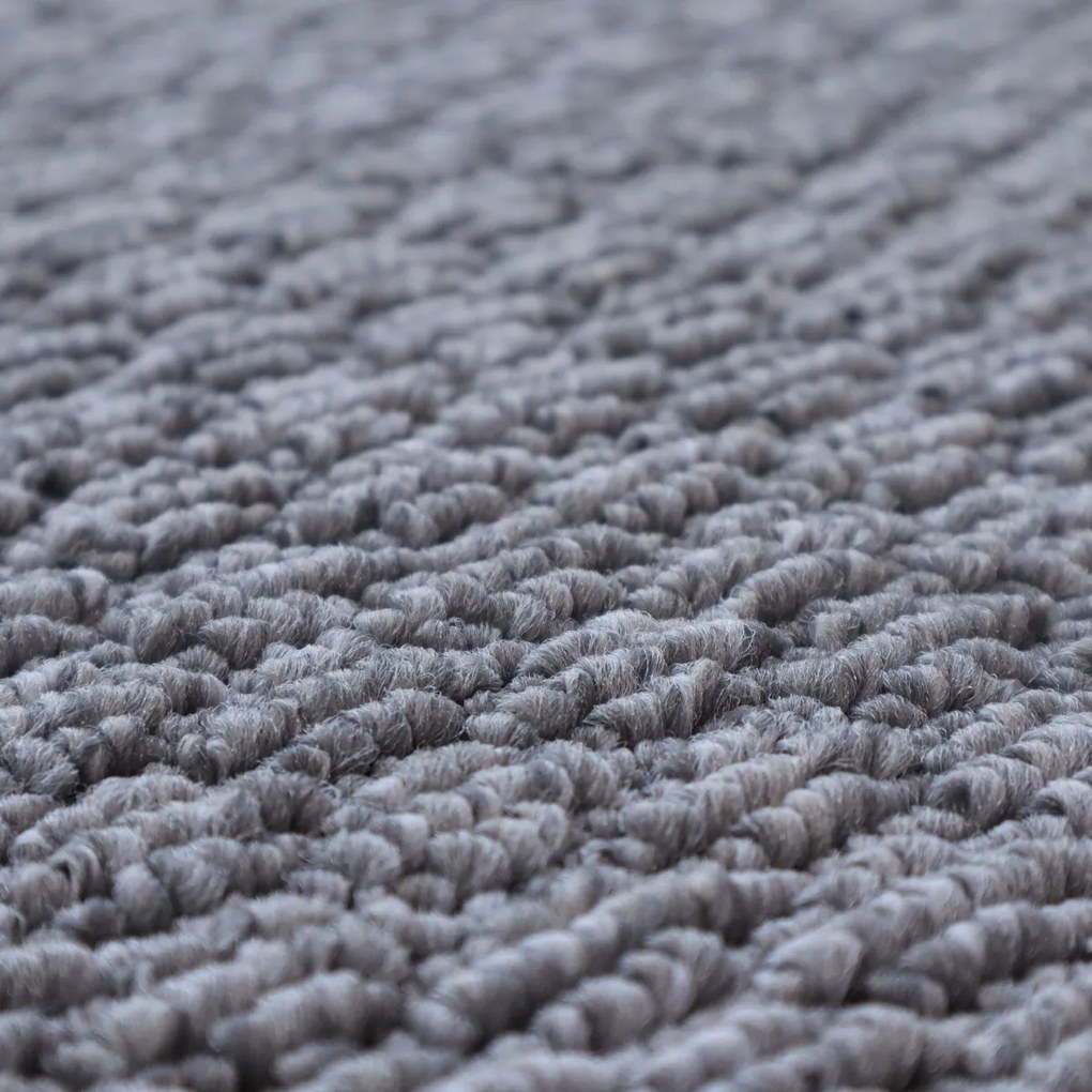 Metrážny koberec Atlas 92, na mieru, šíře 4m, šedá, filc, chodba / predsieň, AladinWorld Expres