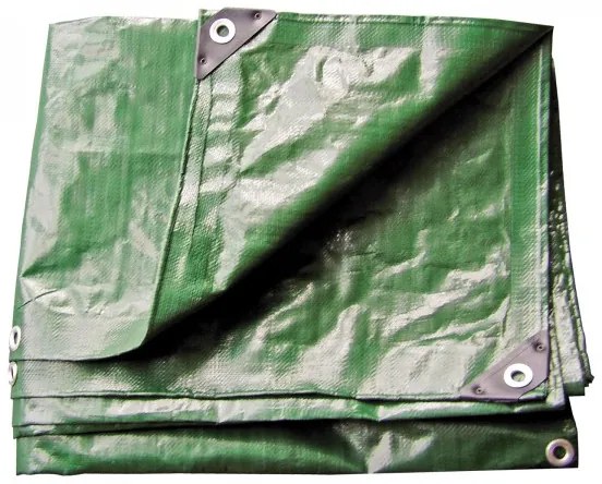 DEMA Nepremokavá plachta zakrývacia 2x3 m 210 g/m2, zelená