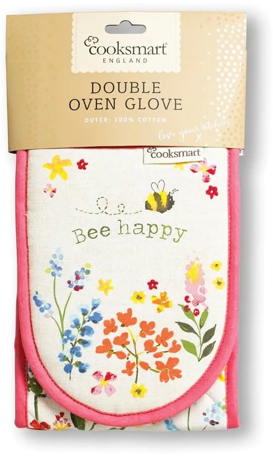 Zástera a chňapka v súprave 2 ks Bee Happy – Cooksmart ®