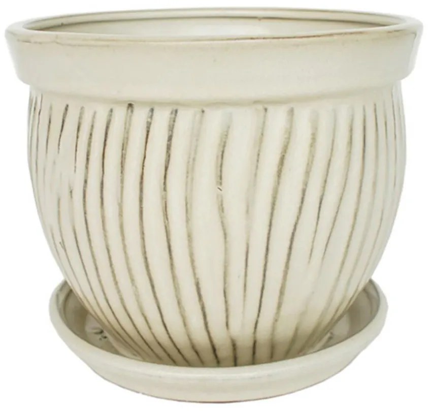 Keramický kvetináč R 359-6SC BE-180