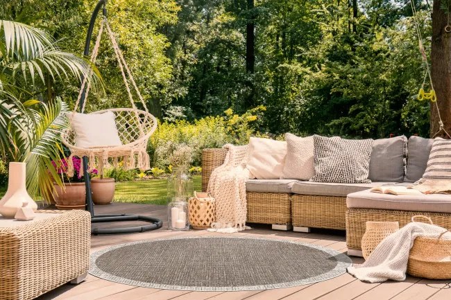 Koberec SIZAL FLOORLUX 20401 taupe / šampanské