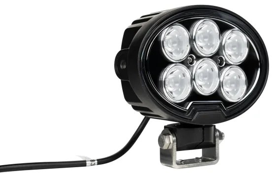LED Bodové svietidlo pre automobil BLACK LED/60W/10-30V IP69 5700K oválny