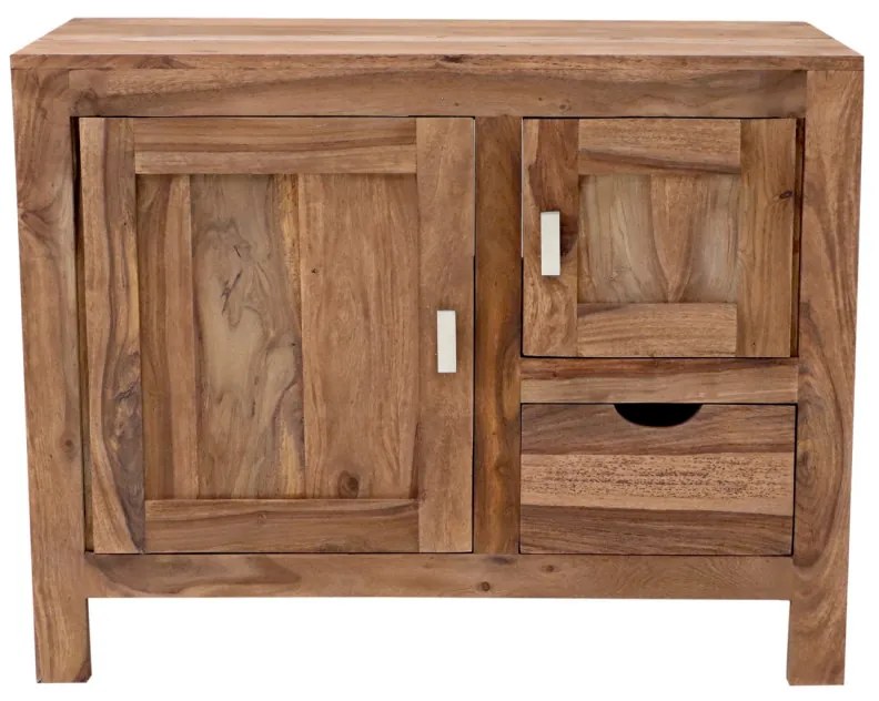 Skrinka pod umývadlo Amba 90x70x45 z indického masívu palisander Natural