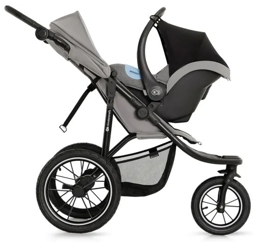 KINDERKRAFT - Športový kočík HELSI2 šedá