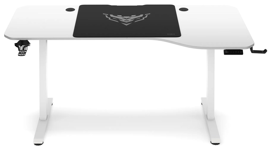 Výškovo Nastaviteľný Stôl Diablo X-Tensio 1600 Biely