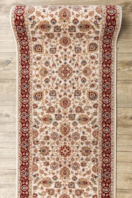 Behúň NAIN 6999 51063 Ornament / Kvety, béžový / bordový
