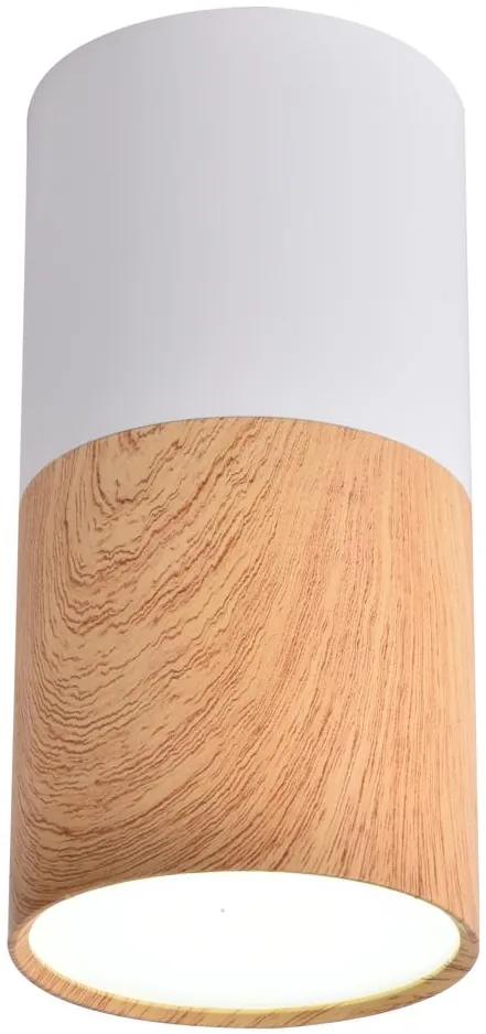 Candellux Luster LAMP TUBE 1X50W GU10 WOODEN+WHITE Ø 5,8 CM 2273655