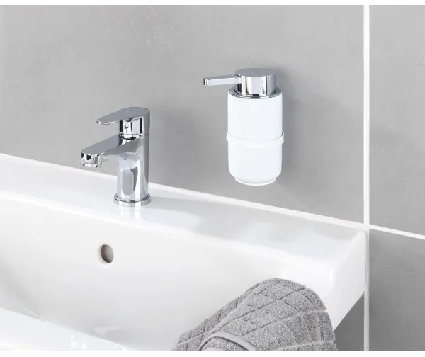 WENKO 54655100 - Dávkovač mydla WOYA 250 ml biela/lesklý chróm