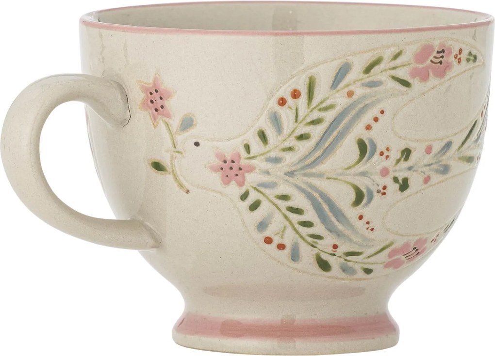 Bloomingville Hrnček Rosalynde White 400 ml