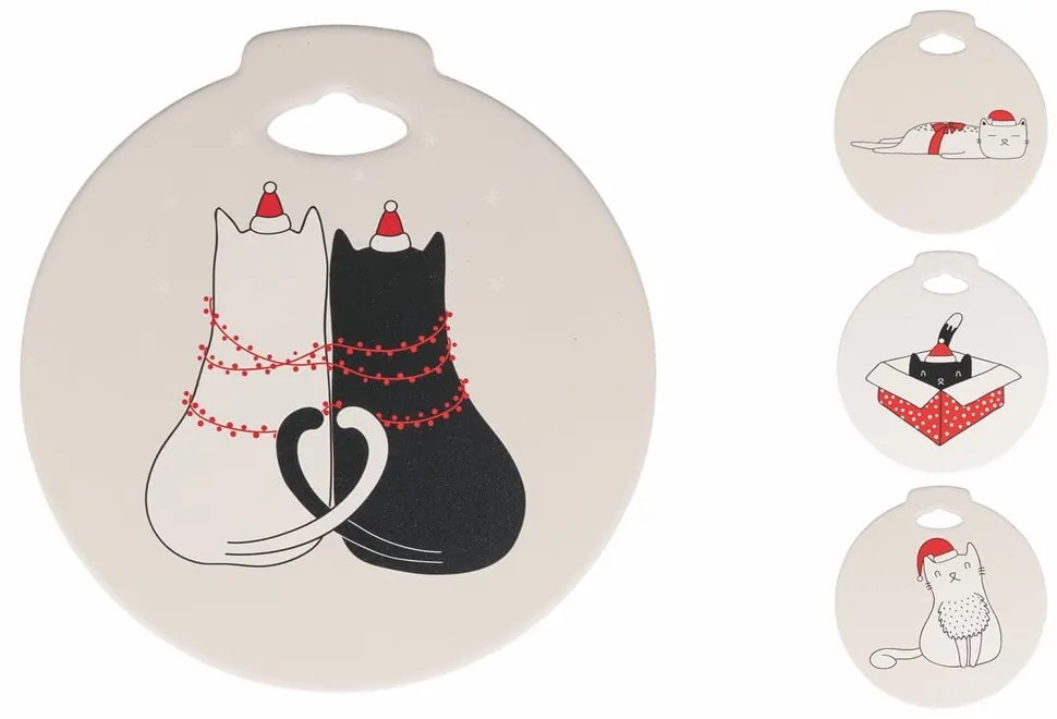 Závesné dekorácie v súprave 12 ks Xmas - VDE Tivoli 1996