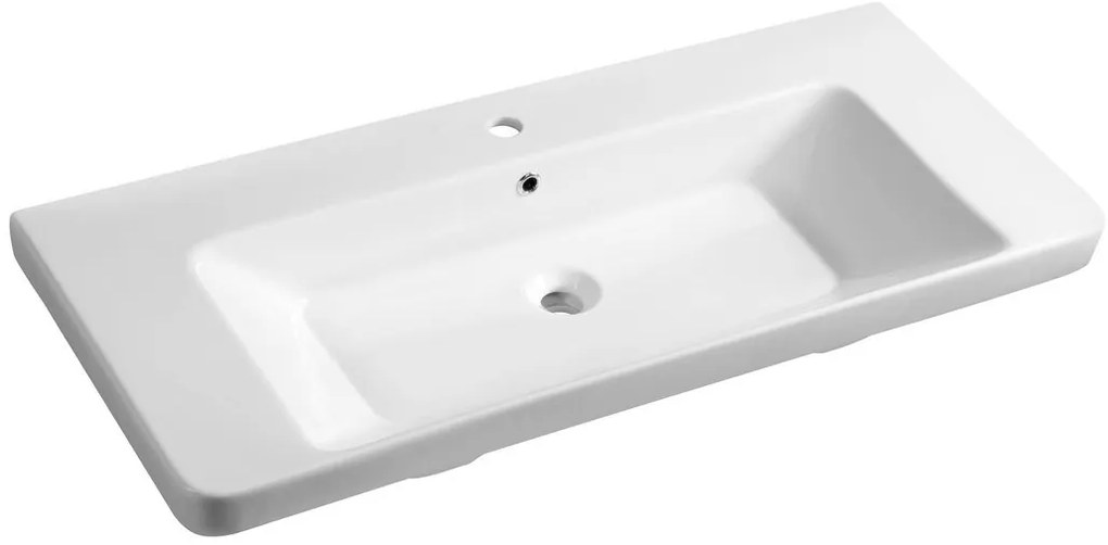 Sapho Sapho, THALIE 105 keramické umývadlo 105x46 cm , nábytkové, TH11105