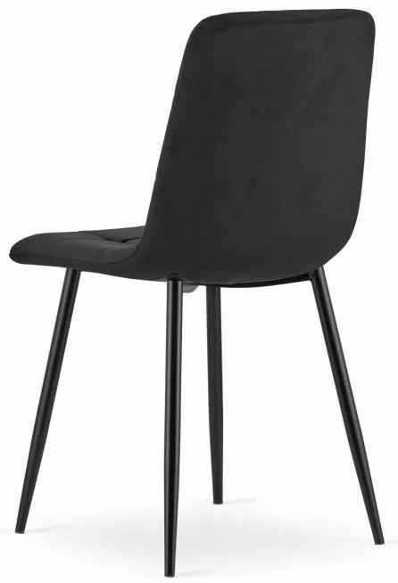 Set jedálenských stoličiek KARA čierne (4ks)