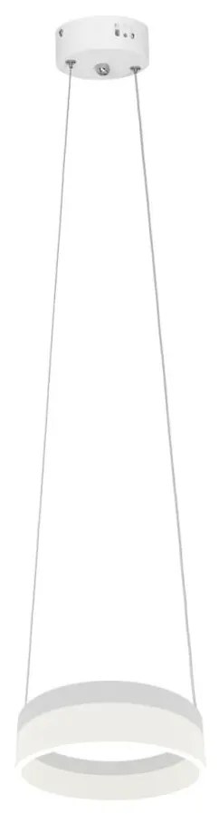 LED Luster na lanku RING LED/12W/230V