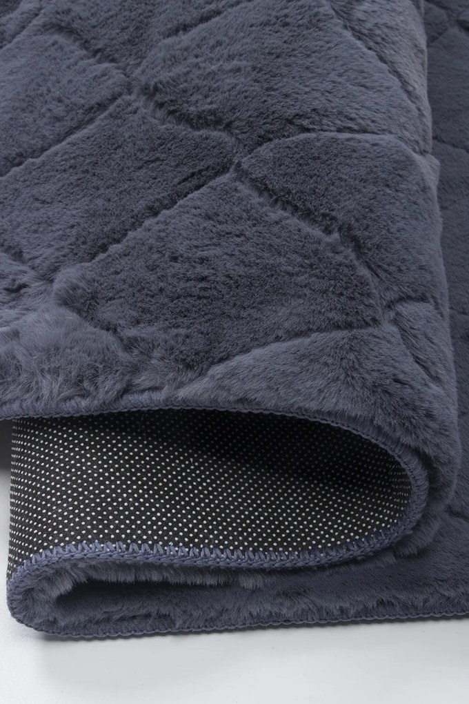 Koberec Rabbit 3D 03 NAVY BLUE rozmery koberec: 160x220 cm