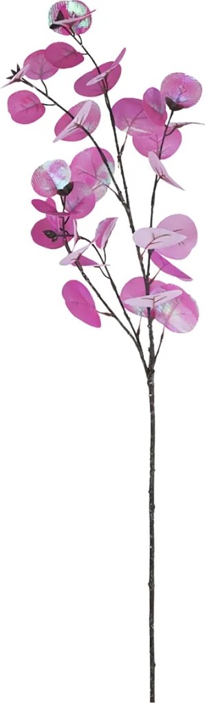 Umelá kvetina EUCALYPTUS 81 cm, fialová