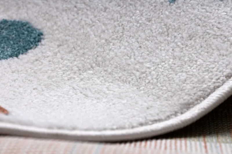 Dywany Łuszczów, Detský kusový koberec Fun Dino cream, 200x290, viacfarebná, detská izba