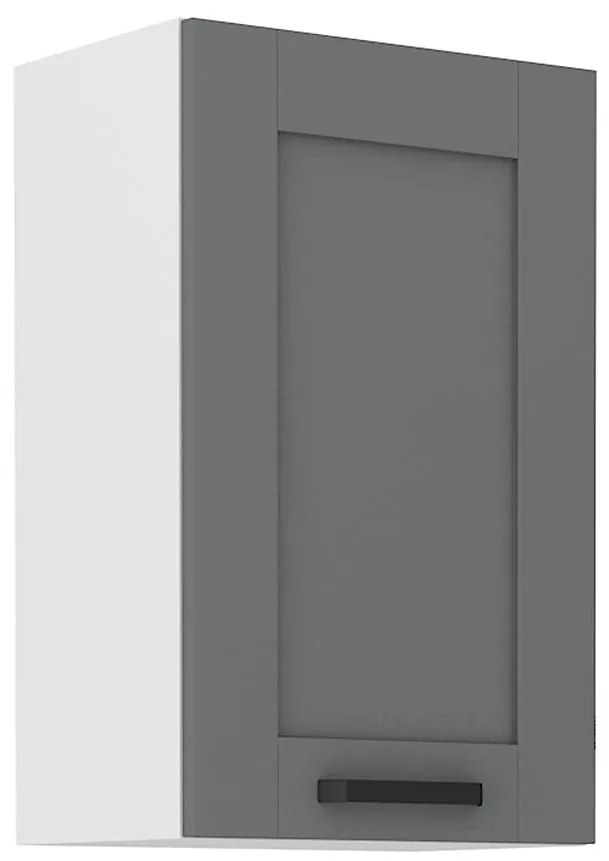 Kuchynská skrinka Luna dustgrey/biela 45G-72 1F
