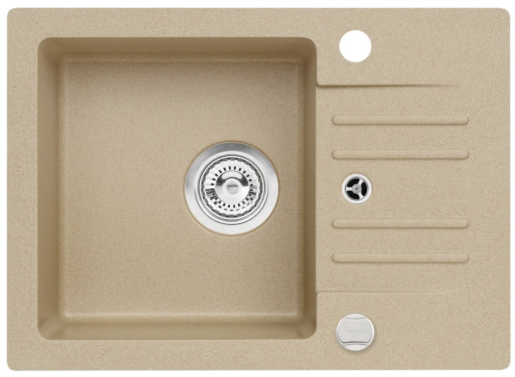 ALVEUS CZ CORTINA 40 - 55 béžová (580x420mm)+sif. jednoduchý + záslepka