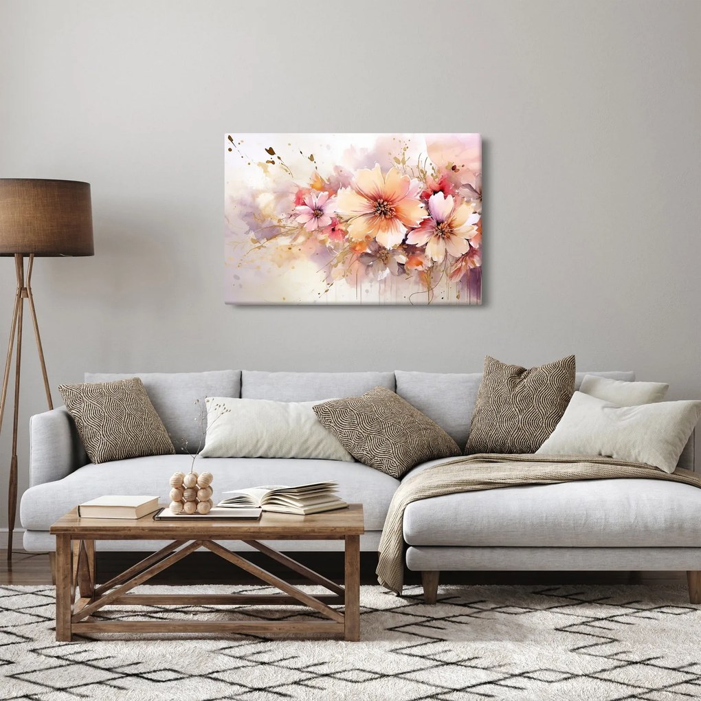 Obraz - Kvety (90x60 cm)