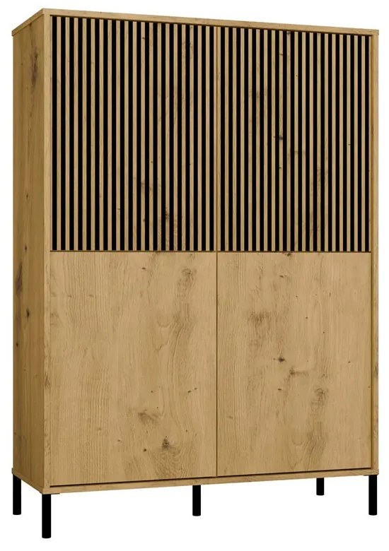 Skrinka Kamarussa Slim 4 (dub artisan). Akcia -19%. Vlastná spoľahlivá doprava až k Vám domov. 1132518