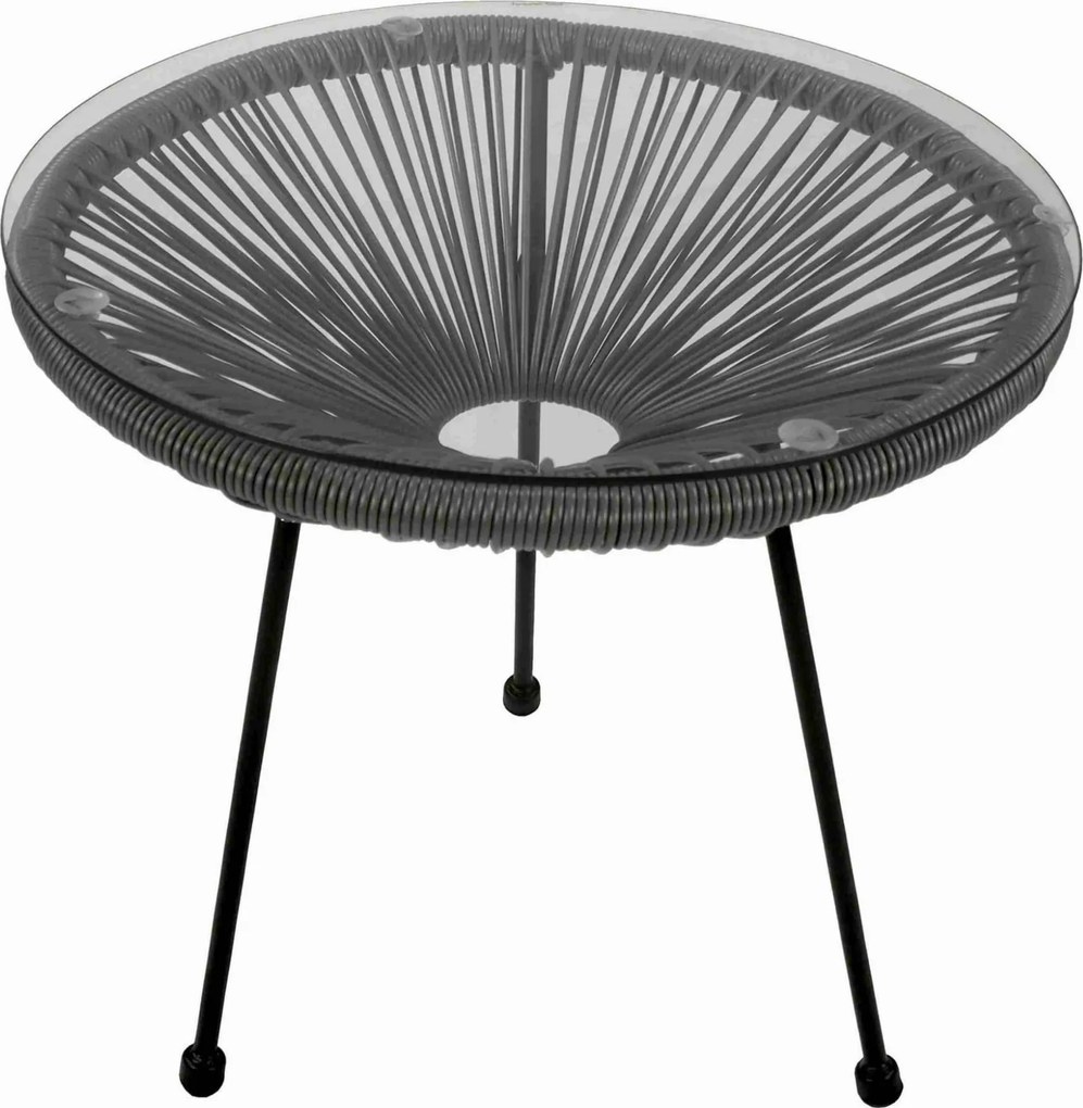 Záhradný stolík ACAPULCO - grafitový