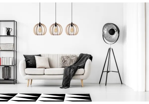 Luster na lanku DORO 3xE27/60W/230V