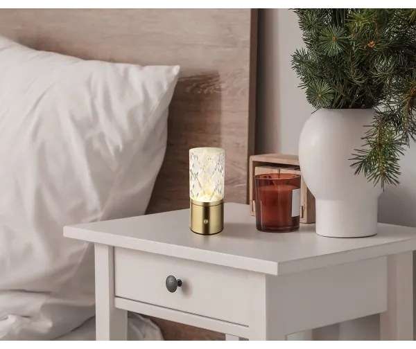 Globo 21010M - LED Stmievateľná stolná lampa LUNKI LED/2,5W/3,7V