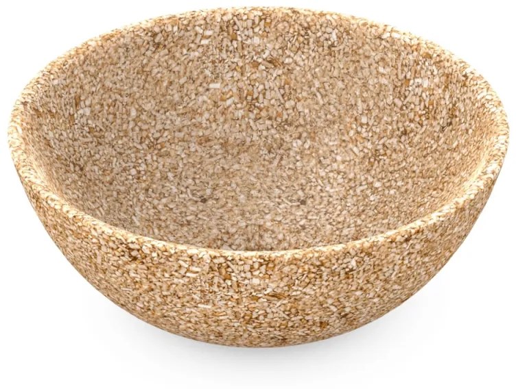 Umývadlo Soft32, béžové natural / na dosku