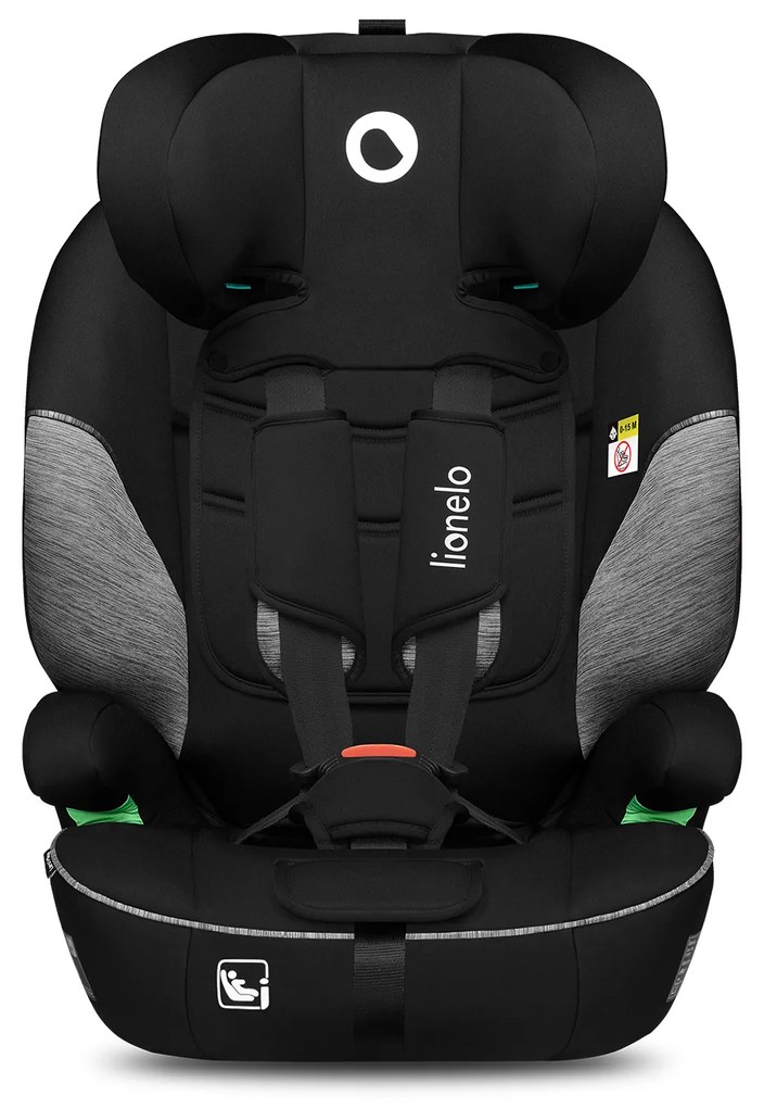 Autosedačka Lionelo Levi I-Size 76 - 150 cm Farba: Black Grey