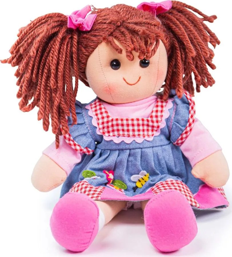Bigjigs Toys Látková bábika Melody 34 cm