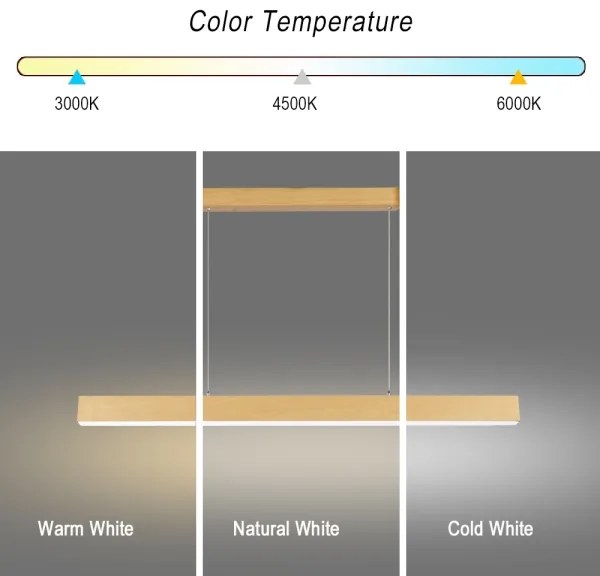 Brilagi - LED stmievateľný luster SLEEKLINE SMART LED/40W/230V Wi-Fi Tuya + diaľkový ovládač