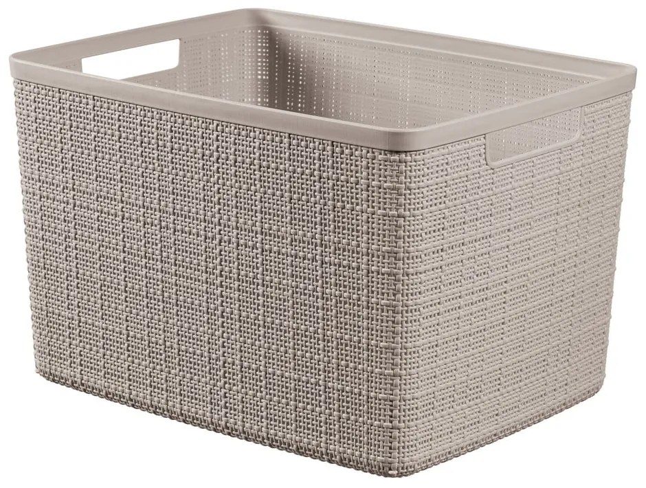 Úložný plastový košík 36x28x23 cm Jute L – Curver