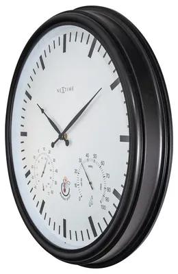 Vonkajšie hodiny slnečnice čierne, ø 50,8 cm