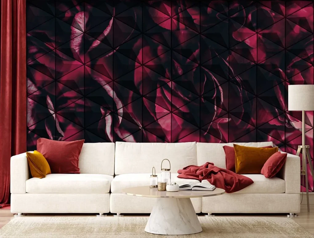 Gario Fototapeta Červené okvetné lístky Materiál: Vliesová, Rozmery: 100 x 70 cm