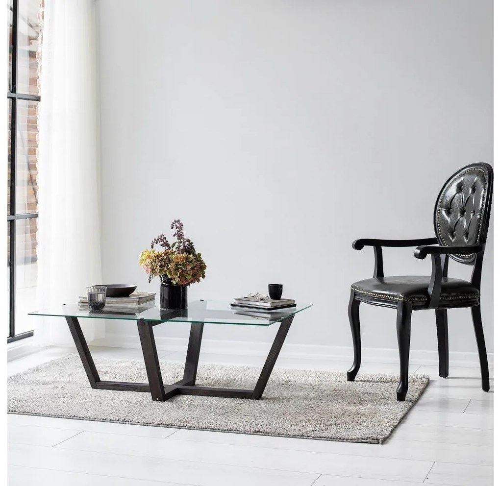 Konferenčný stolík AMALFI 35x105 cm borovica/číra