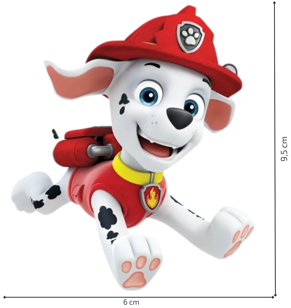 PIPPER. Samolepka nad vypínač „PAW Patrol - Marshall"