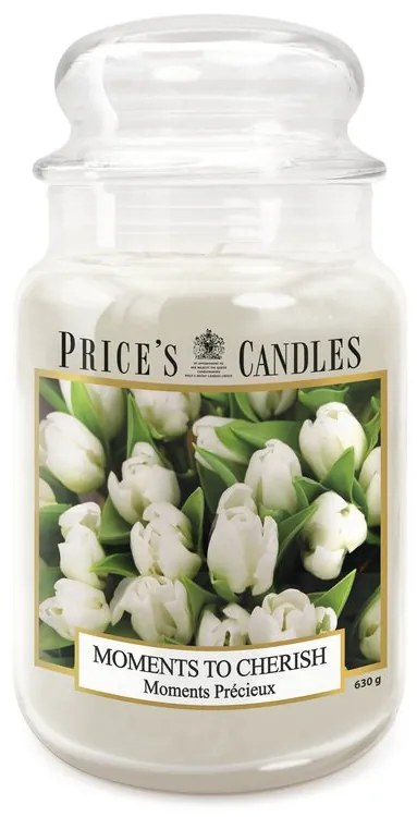 PRICE´S MAXI sviečka ve skle Moments To Cherish - horenie 150h