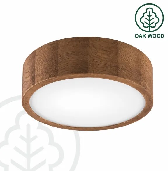 Brilagi - LED Stropné svietidlo CARVALHO 1xE27/60W/230V dub čerešňa pr. 27 cm