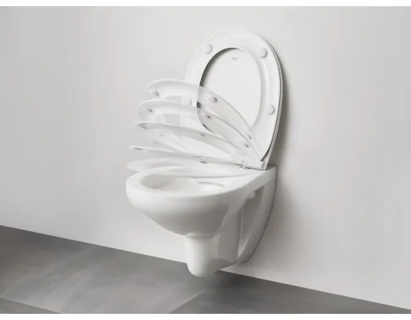 GROHE 39427000 - Závesné WC BAU CERAMIC 368 x 531 mm keramika/biela