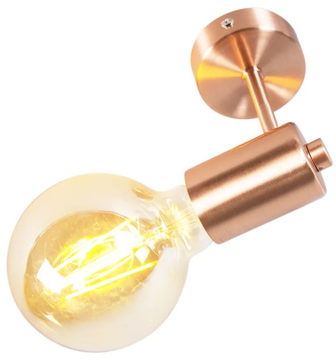 Inteligentná nástenná lampa Art Deco medená vrátane žiarovky G95 WiFi - Facil