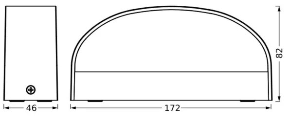 Ledvance - LED Vonkajšie nástenné svietidlo ENDURA STYLE ILAY 2xLED/3,8W/230V IP65