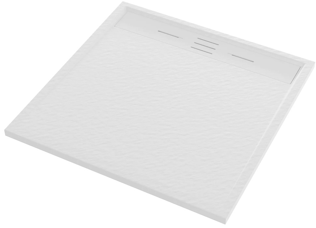 Gamma Erga Almac, SMC sprchová vanička 90 x 90 x 3 cm, biela, ERG-GMA-AL-9090