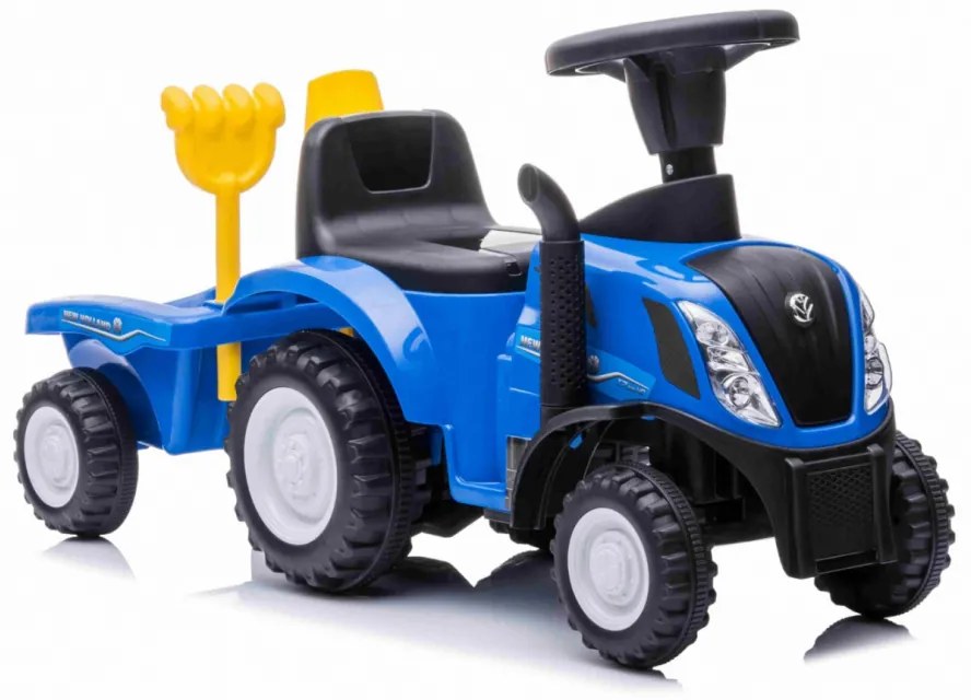 Ramiz Detské odrážadlo Traktor s prívesom + príslušenstvo New Holland T7