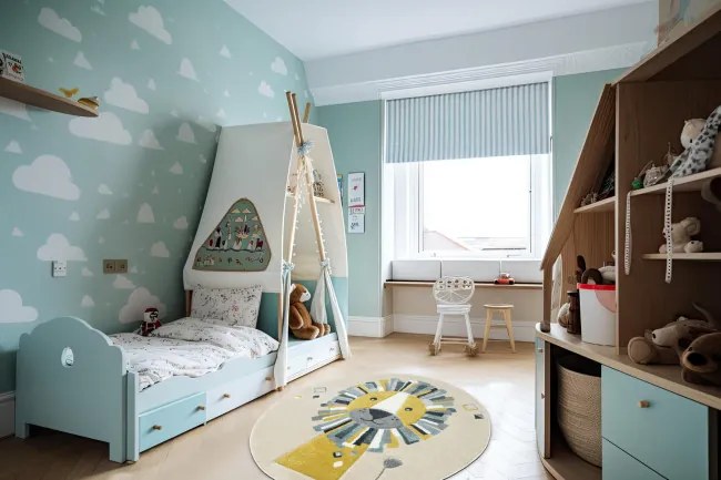 Koberec Tanami Kids B9903A krémový / žltý