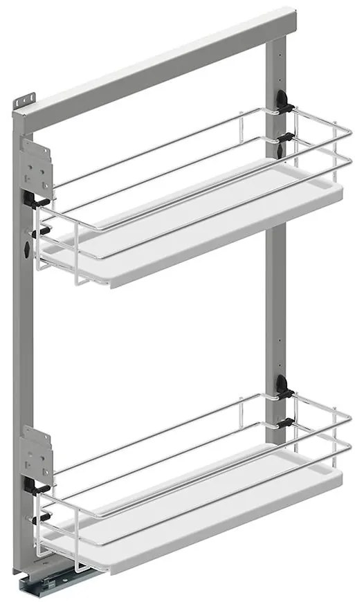 Cargo Mini bočné 20 pravá l480 chróm/biela