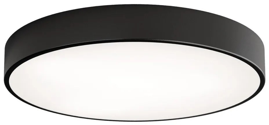 Stropné svietidlo so senzorom CLEO 5xE27/24W/230V pr. 60 cm čierna