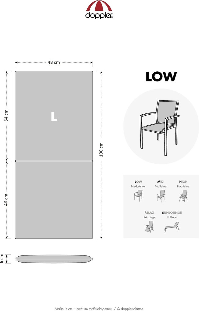 Doppler LIVING 2931 sivá